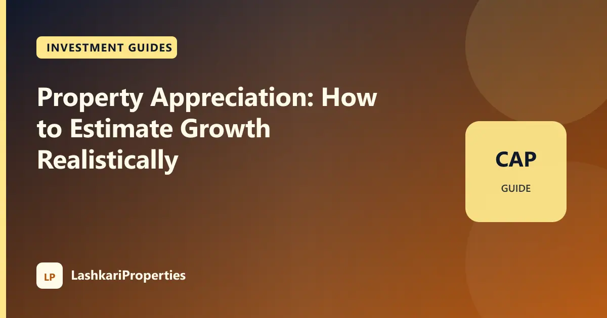 Property Appreciation: How to Estimate Growth Realistically