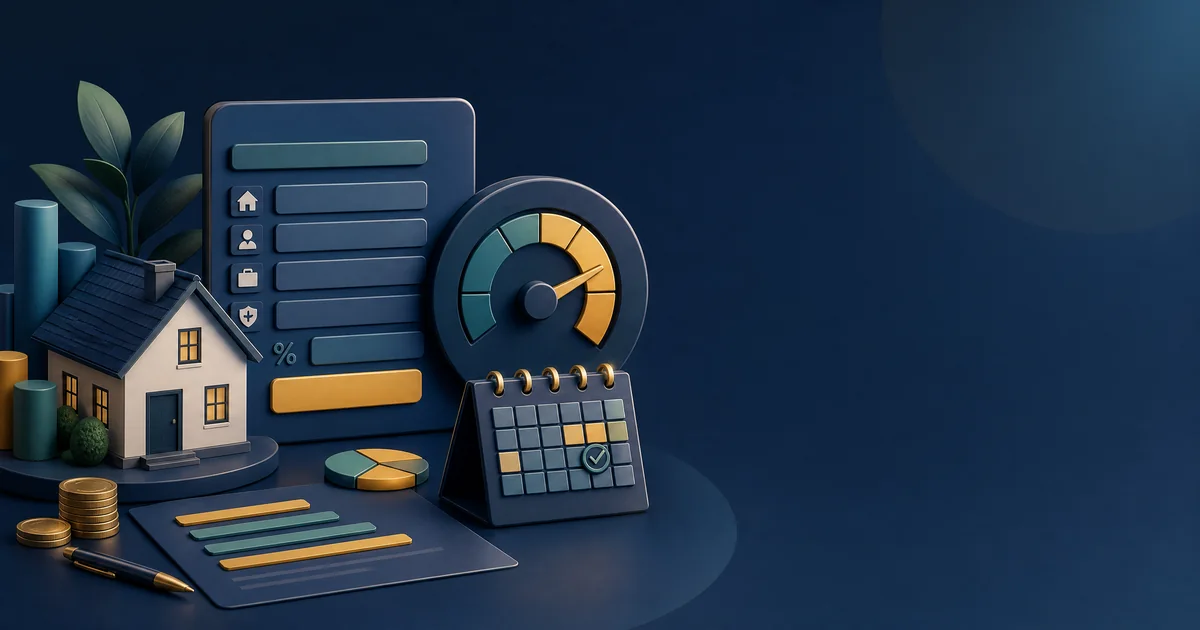 Illustration for the EMI Calculator: Calculate the Equated Monthly Installment for any loan amount, interest rate, and tenure.