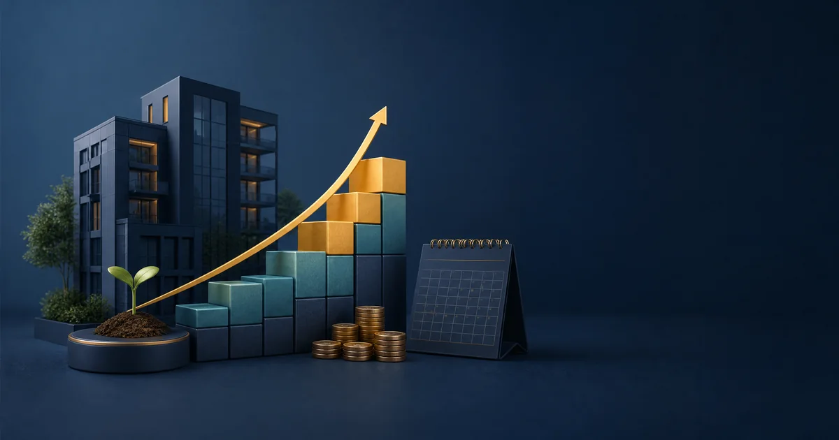 Illustration for the Investment Calculator: Project the future value of an investment with contributions and compound growth.
