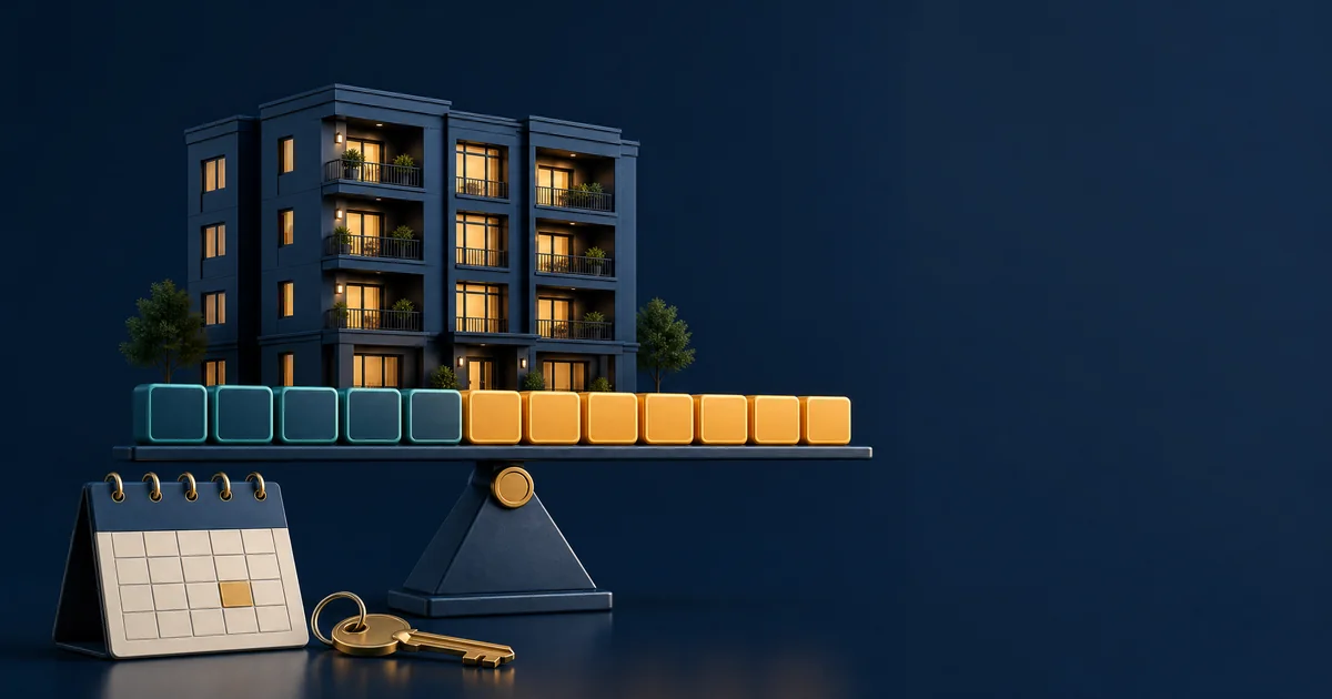 Illustration for the Break-Even Occupancy Calculator: Calculate the occupancy level a rental needs just to cover its costs and debt.