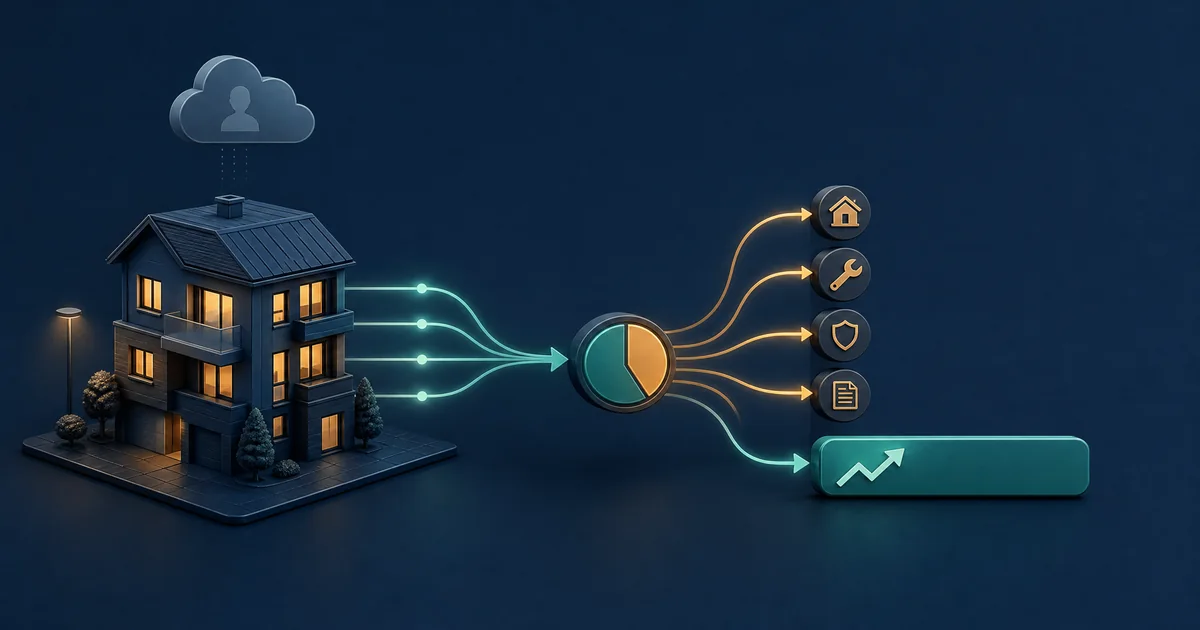 Illustration for the Rental Cash Flow Calculator: Work out monthly and annual cash flow after mortgage, expenses, and a vacancy allowance.